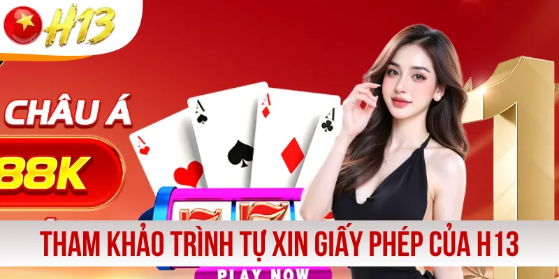 Tham khảo trình tự xin giấy phép của H13
