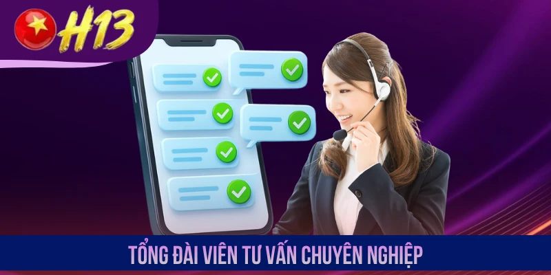 Tổng đài viên tư vấn chuyên nghiệp